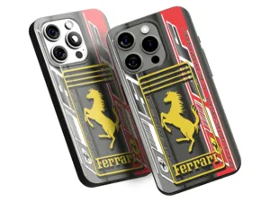 Ferrari Cover in Silicone Smartphone Alta Gamma Resistente